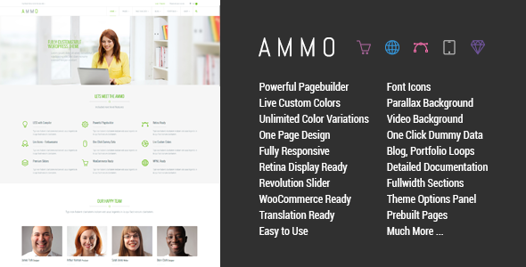 Download Free Ammo v1.6 – Corporate MultiPurpose Theme Download Free Ammo v1.6 – Corporate MultiPurpose Theme