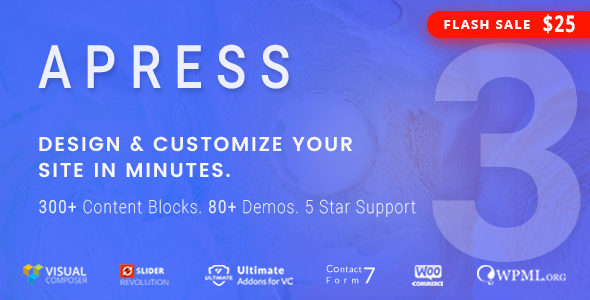 Download Free Apress v3.0.2 – Responsive Multi-Purpose Theme