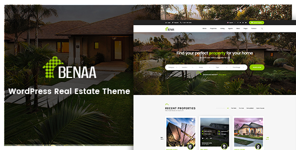 Download Free Benaa v1.2 – Real Estate WordPress Theme