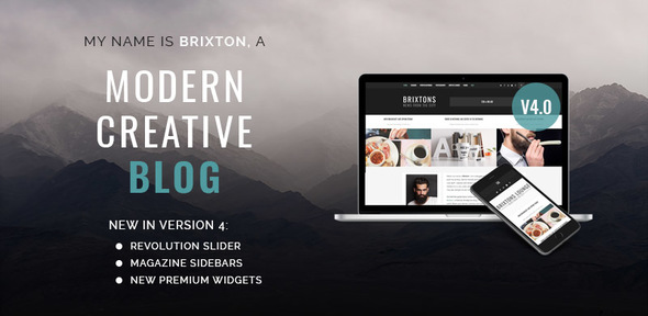 Download Free Brixton v5.0 – WordPress Blog Theme Download Free Brixton v5.0 – WordPress Blog Theme