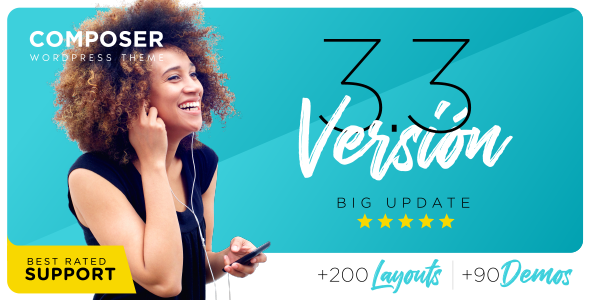 Download Free Composer v3.3.1 – Responsive Multi-Purpose Theme