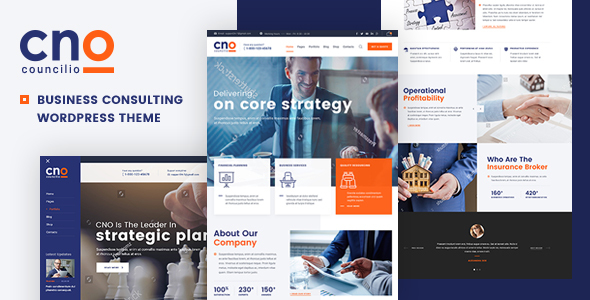 Download Free Councilio v1.0.1 – Business and Financial Consulting Theme