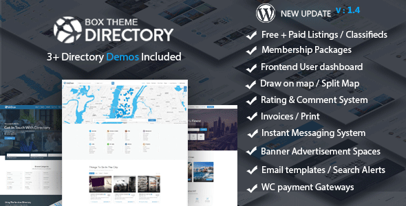 Download Free Directory v1.4 – Multi-purpose WordPress Theme Download Free Directory v1.4 – Multi-purpose WordPress Theme