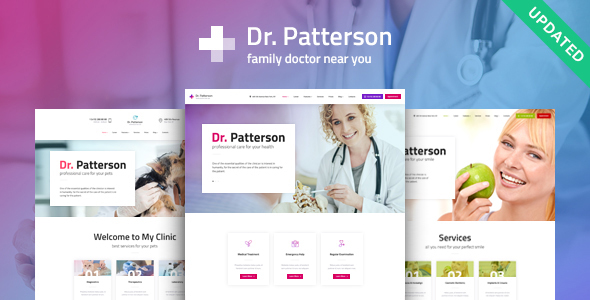 Download Free Dr.Patterson v1.0 – Medicine & Healthcare WordPress Theme