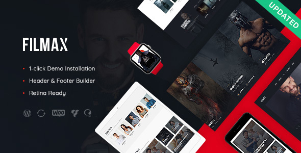 Download Free Filmax v1.0 – Movie Magazine WordPress Theme