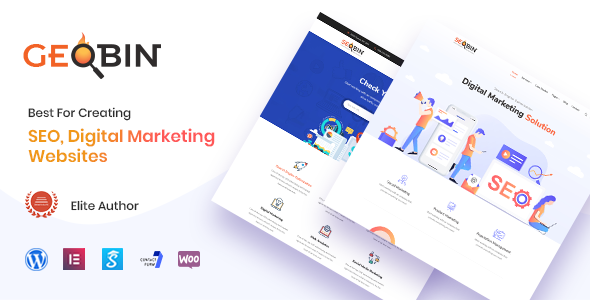 Download Free GeoBin v1.9 – Digital Marketing Agency Theme