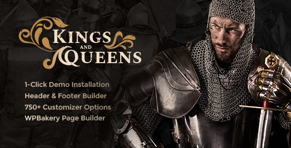 Download Free Kings & Queens v1.0 – Historical Reenactment Theme Download Free Kings & Queens v1.0 – Historical Reenactment Theme