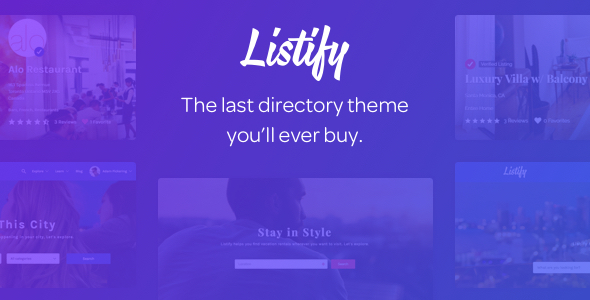 Download Free Listify v2.10.0 – WordPress Directory Theme