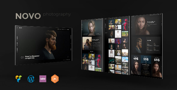 Download Free Novo v2.3.3 – Photography WordPress for Photography