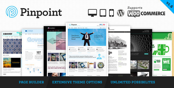 Download Free Pinpoint v1.7.30 – Responsive Multi-Purpose WP Theme
