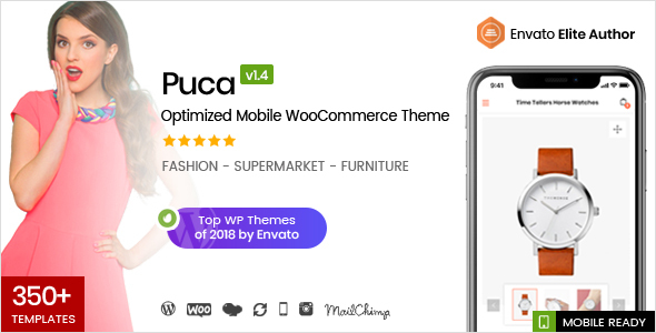 Download Free Puca v1.4.1 – Optimized Mobile WooCommerce Theme