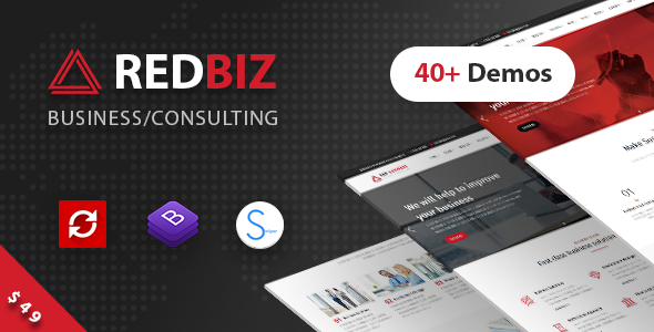 Download Free RedBiz v1.1.0 – Finance & Consulting Multi-Purpose Theme