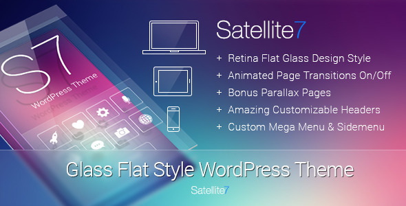 Download Free Satellite7 v2.9 – Retina Multi-Purpose WordPress Theme