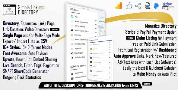 Download Free Simple Link Directory Pro v10.9.1