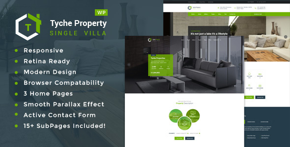 Download Free Tyche Properties v2.0 – Single Property Real Estate