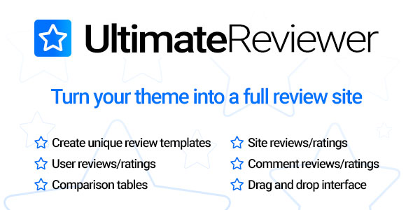Download Free Ultimate Reviewer WordPress Plugin v1.0.0 Download Free Ultimate Reviewer WordPress Plugin v1.0.0