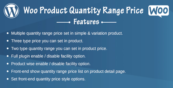 Download Free Woo Product Quantity Range Price v1.1.0