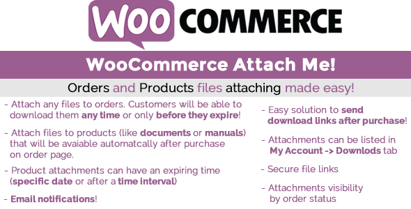 Download Free WooCommerce Attach Me! v1.5.6 Download Free WooCommerce Attach Me! v1.5.6
