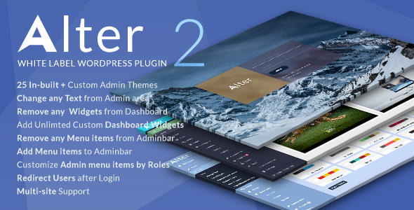 Download Free WpAlter v2.3.6 – White Label WordPress Plugin