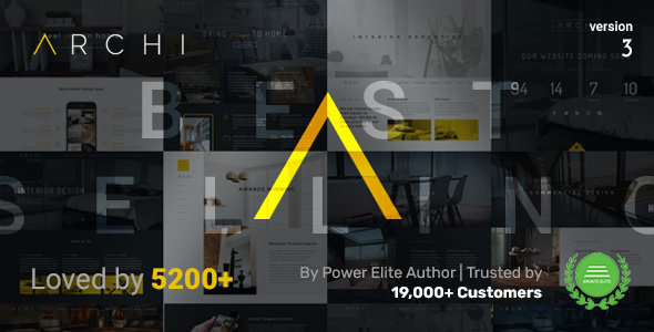 Download Free Archi v3.9.6.5 – Interior Design WordPress Theme
