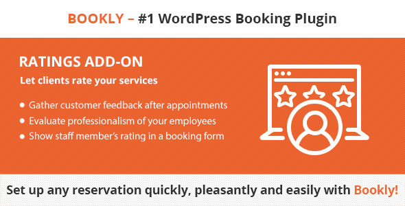 Download Free Bookly Ratings (Add-on) v1.7