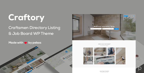Download Free Craftory v1.2.0 – Directory Listing Job Board Theme Download Free Craftory v1.2.0 – Directory Listing Job Board Theme