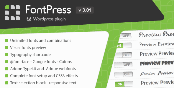 Download Free FontPress v3.01 – WordPress Font Manager Download Free FontPress v3.01 – WordPress Font Manager