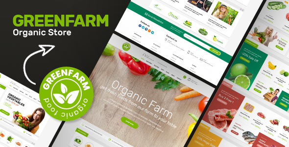 Download Free Greenfarm v1.0.5 – Organic Theme for WooCommerce