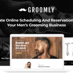 Download Free Groomly v1.1.6 - Men’s Grooming Scheduling & Reservation