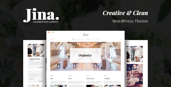Download Free Jina v1.5 – Celebration Agency Theme