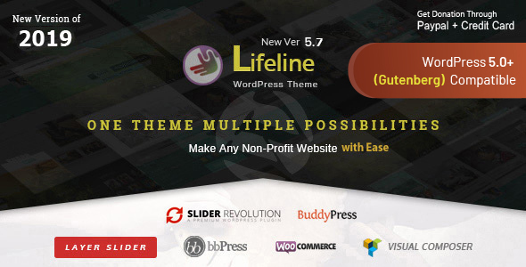 Download Free Lifeline v5.7.1 – NGO Charity Fund Raising WordPress Theme