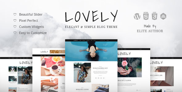 Download Free Lovely v1.0.8 – Elegant & Simple Blog Theme Download Free Lovely v1.0.8 – Elegant & Simple Blog Theme