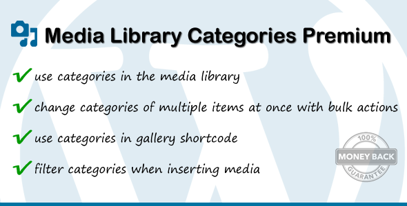 Download Free Media Library Categories Premium v2.4.2