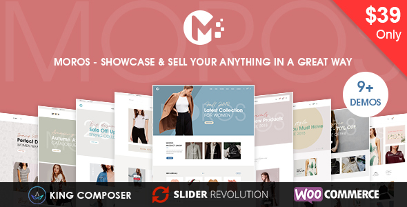 Download Free Moros v1.7 – eCommerce WordPress Theme