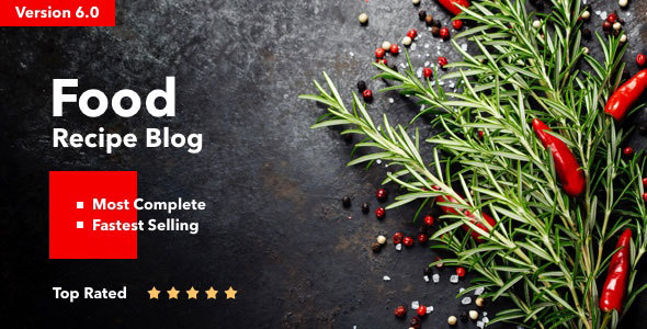 Download Free Neptune v6.3.2 – Theme for Food Recipe Bloggers & Chefs