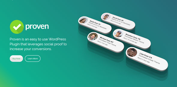 Download Free Proven v1.0.9 – Social Proof WordPress Plugin
