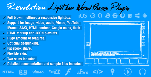 Download Free Revolution Lightbox WordPress Plugin v1.2 Download Free Revolution Lightbox WordPress Plugin v1.2