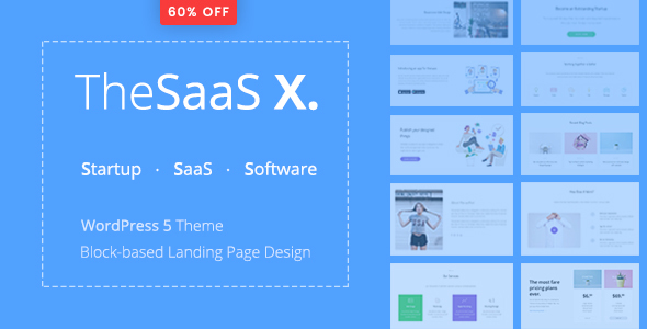 Download Free TheSaaS X v1.0.2 – Responsive SaaS, Startup & Business