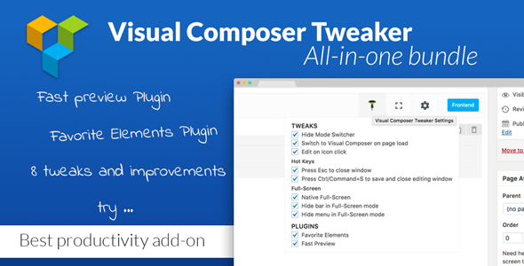Download Free VC Tweaker v1.4.0 – Visual Composer Productivity Add-on Download Free VC Tweaker v1.4.0 – Visual Composer Productivity Add-on