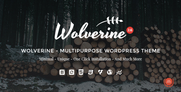 Download Free Wolverine v2.6 – Responsive Multi-Purpose Theme