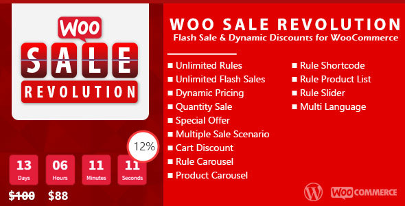 Download Free Woo Sale Revolution v3.0.1 – Flash Sale+Dynamic Discounts