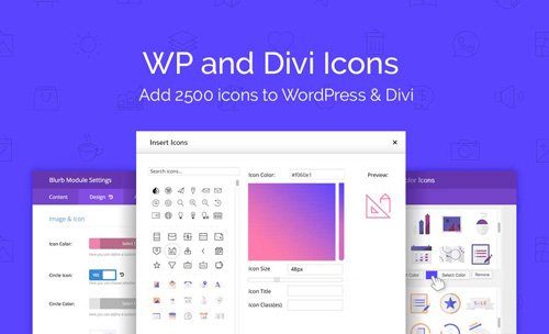Download Free WP and Divi Icons Pro v1.1.0
