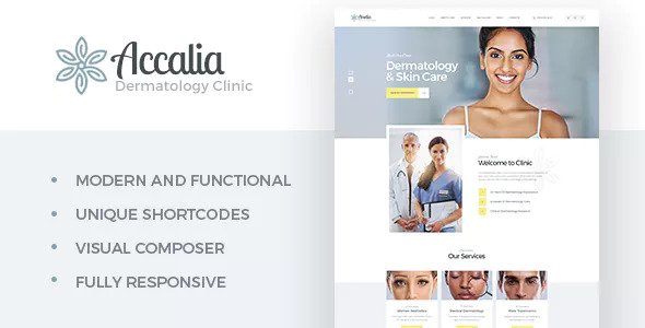 Download Free Accalia v1.2.1 – Dermatology Clinic WordPress Theme Download Free Accalia v1.2.1 – Dermatology Clinic WordPress Theme