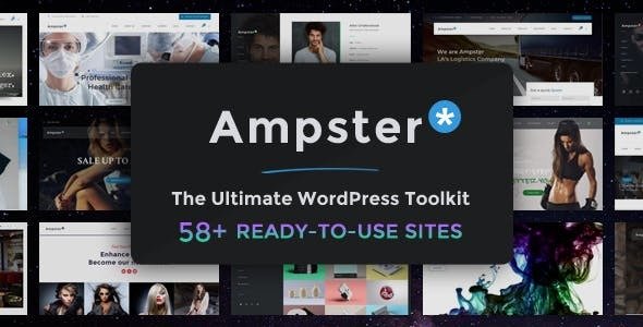 Download Free Ampster v2.0 – Creative Theme for Business Websites