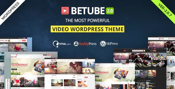 Download Free Betube v2.0.7 – Video WordPress Theme