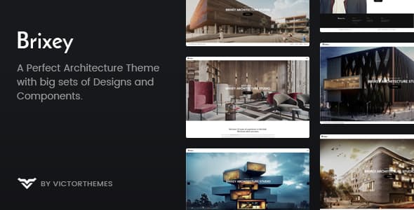 Download Free Brixey v1.5 – Responsive Architecture WordPress Theme