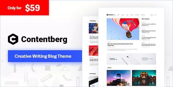 Download Free Contentberg Blog v1.5.0 – Content Marketing Blog