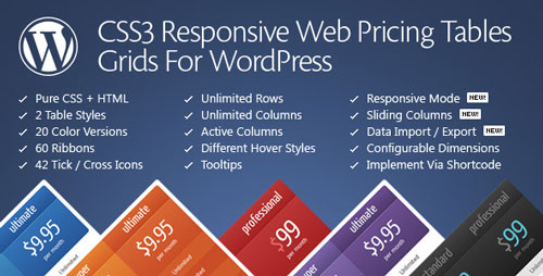 Download Free CSS3 Responsive Web Pricing Tables Grids v11.0 Download Free CSS3 Responsive Web Pricing Tables Grids v11.0