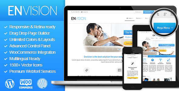 Download Free Envision v2.9.0 – Responsive Retina Multi-Purpose Theme