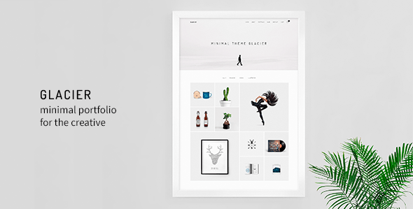 Download Free Glacier v1.0 – Minimal WordPress Portfolio Theme